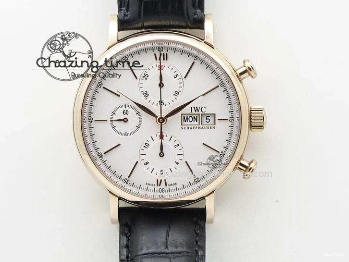 MIROTIME 0415 Versatile Big Pilot Real PR IW502703 SS YLF 1:1 Best Edition Blue Dial On Calfskin Strap A 7226